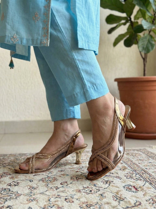 Transparent Upper Peep Toe