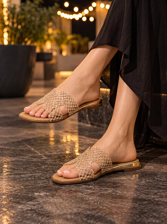Net-Patterned Flat Slides