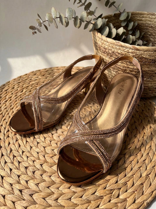 Transparent Upper Peep Toe