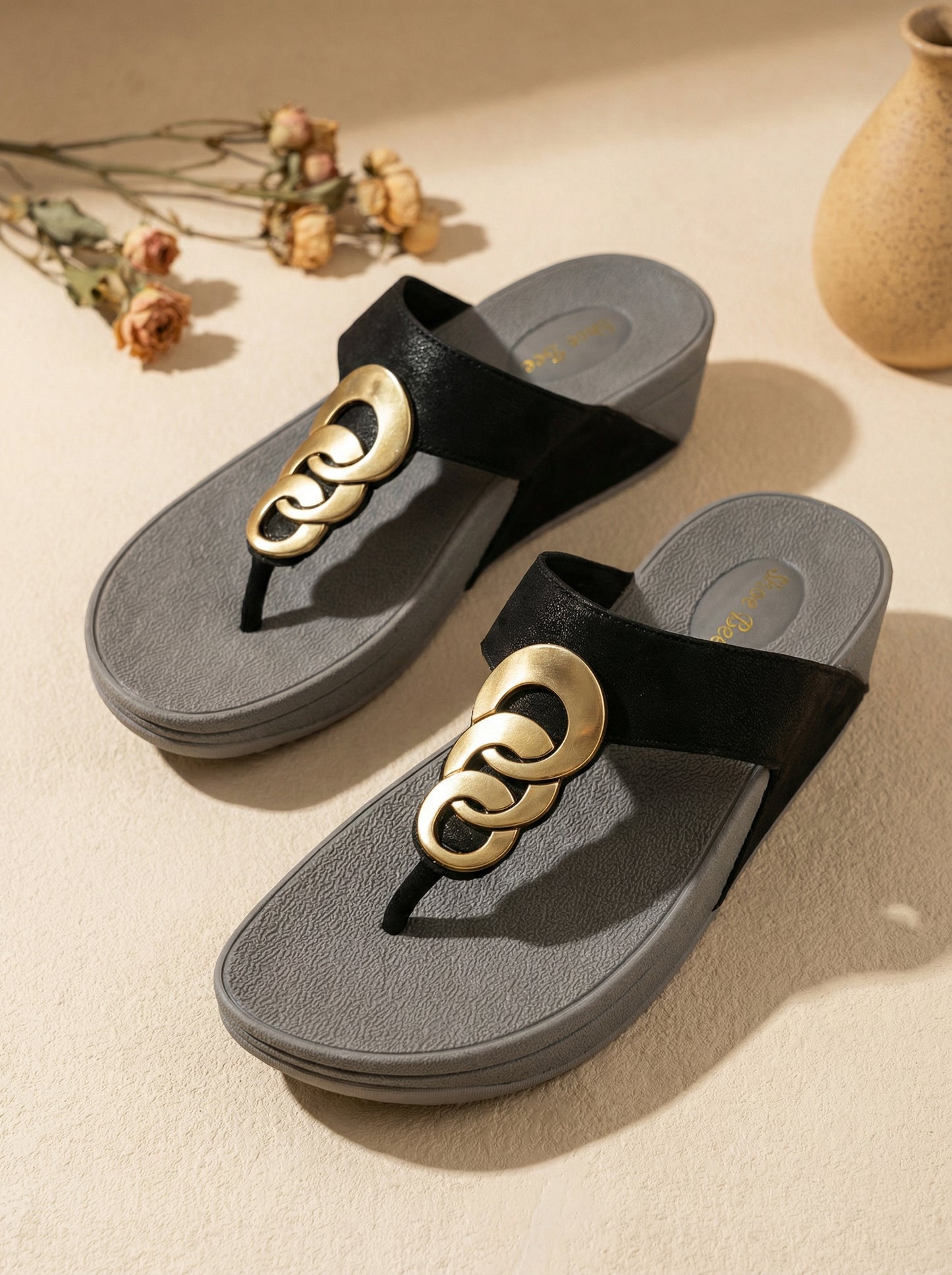 Wedge Heel Flip Flop