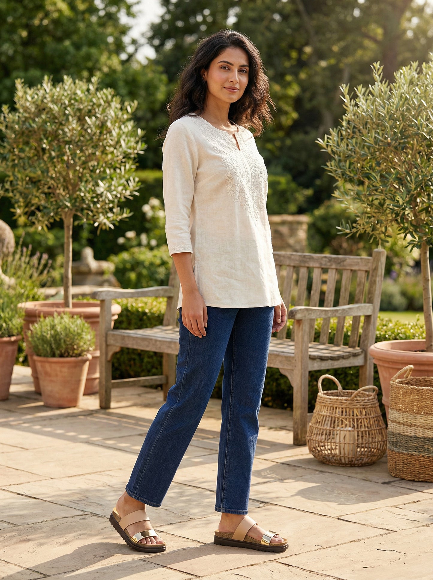 Open Toe Flats