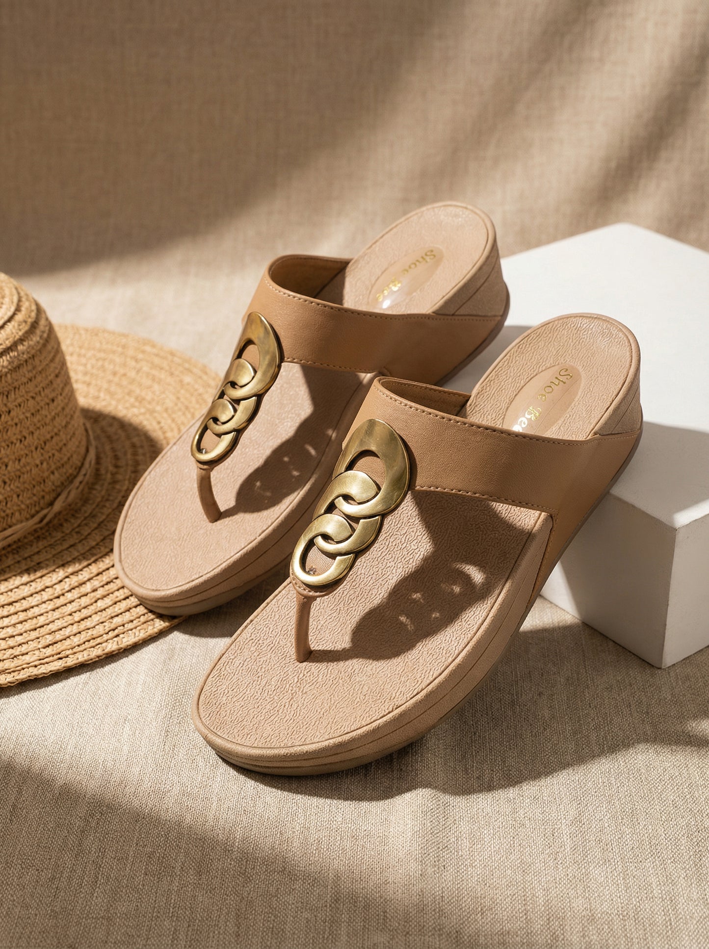 Wedge Heel Flip Flop