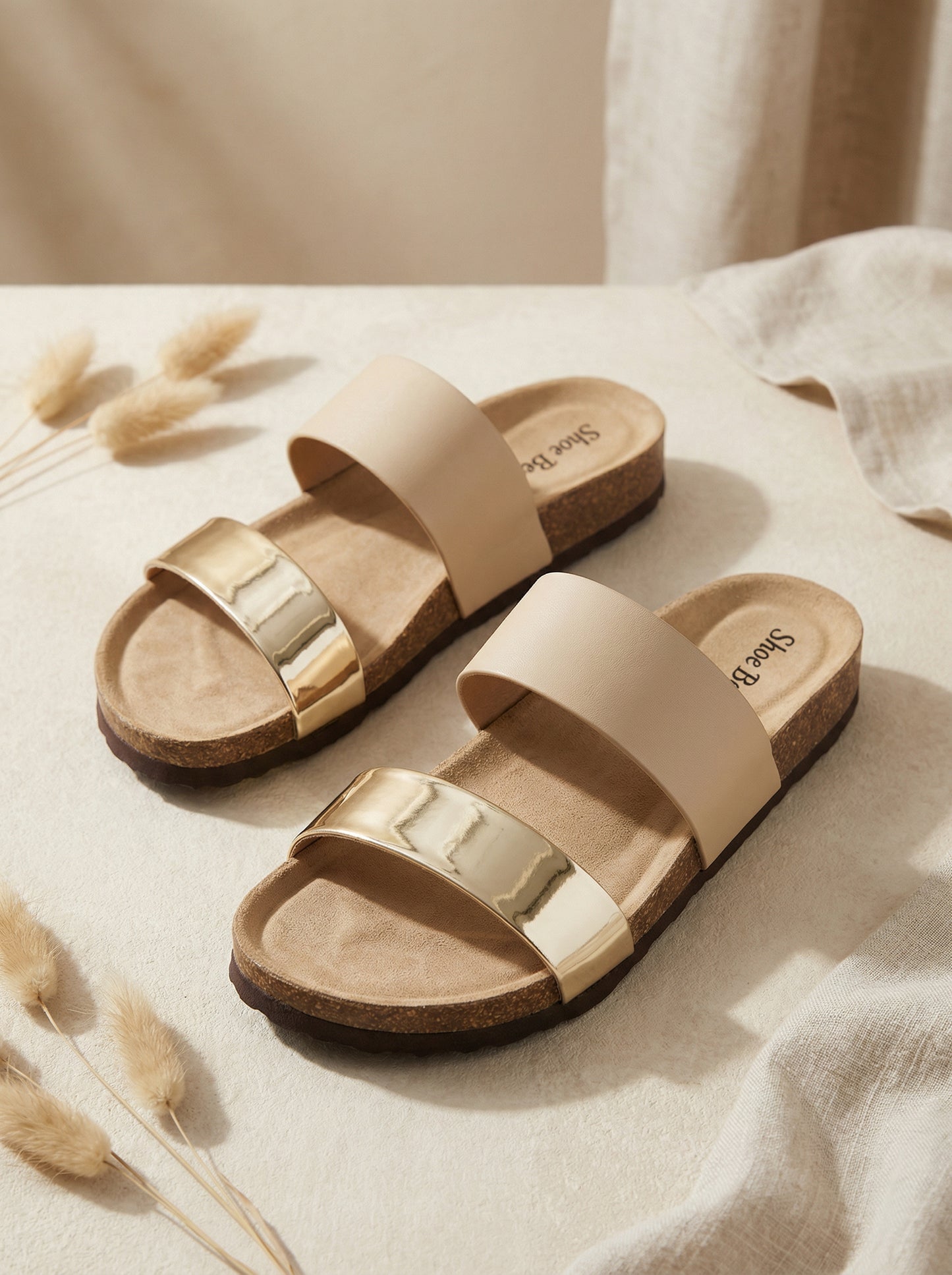 Open Toe Flats