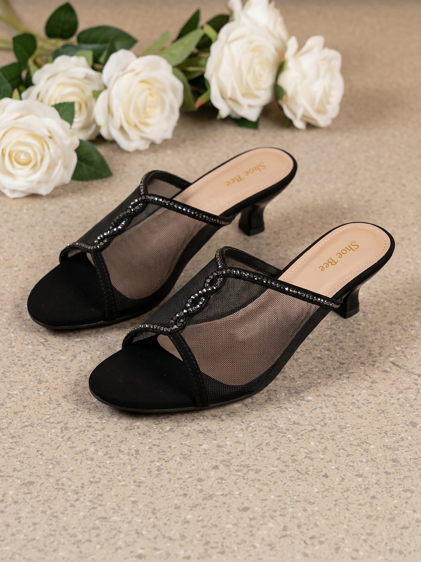 Open Toe Block Heel