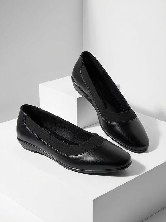 Black Comfort Heel