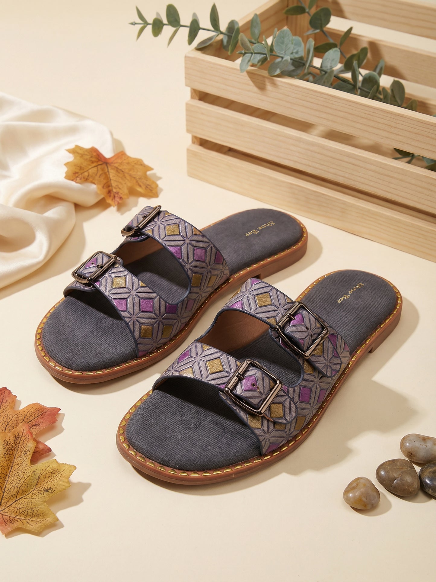 Batik Print Slip-On