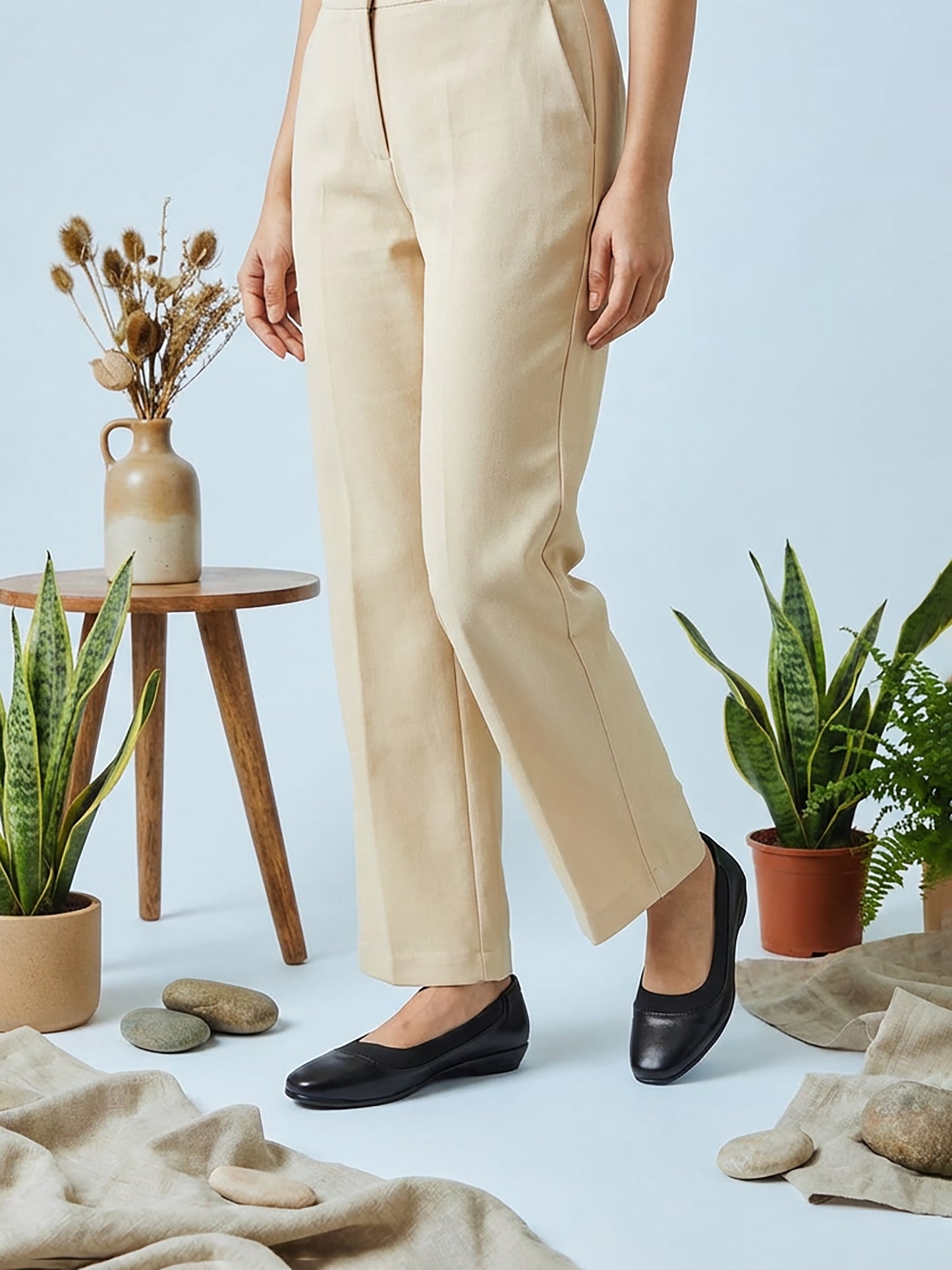 Black Comfort Heel