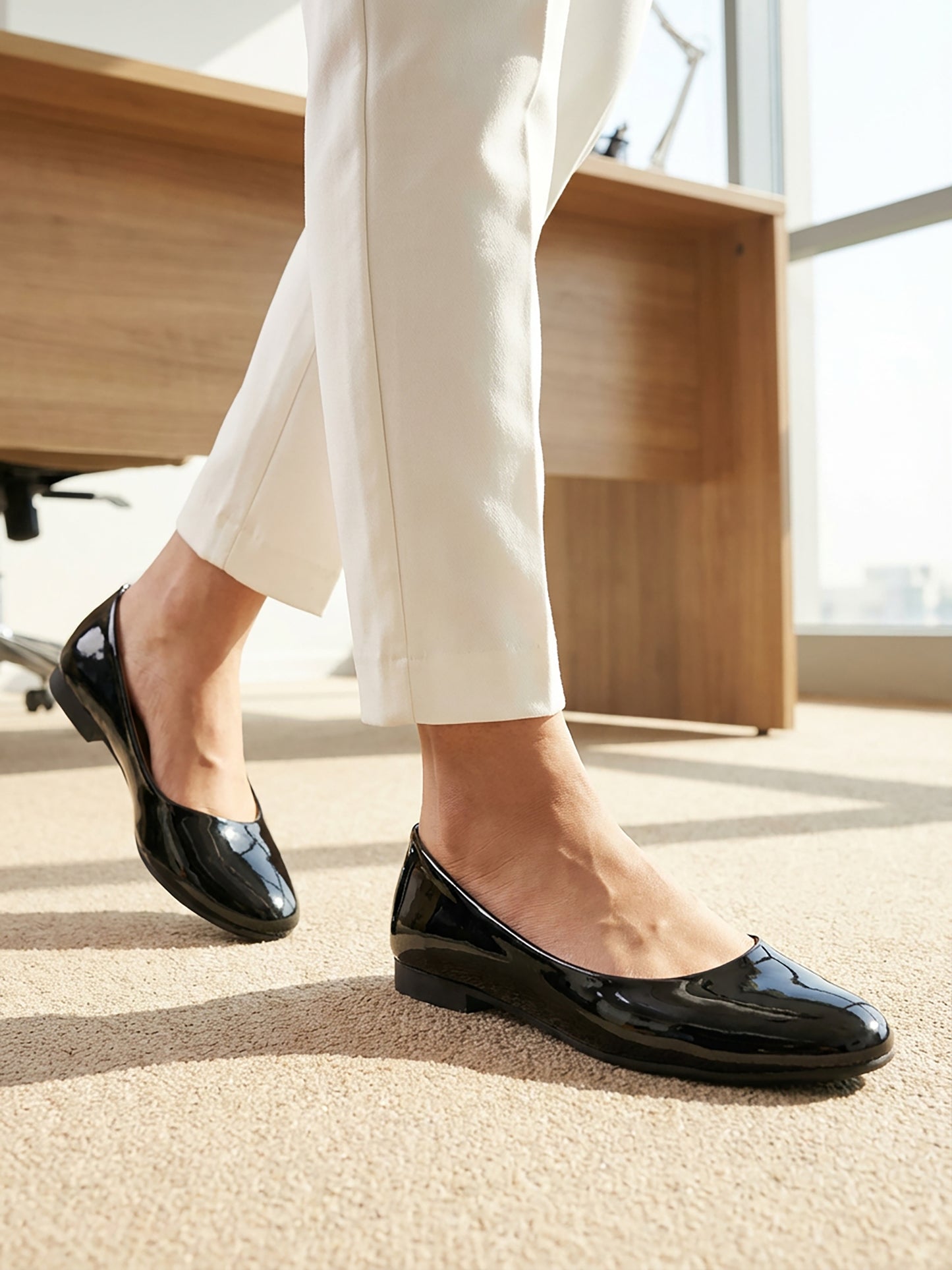 Black Low Heel