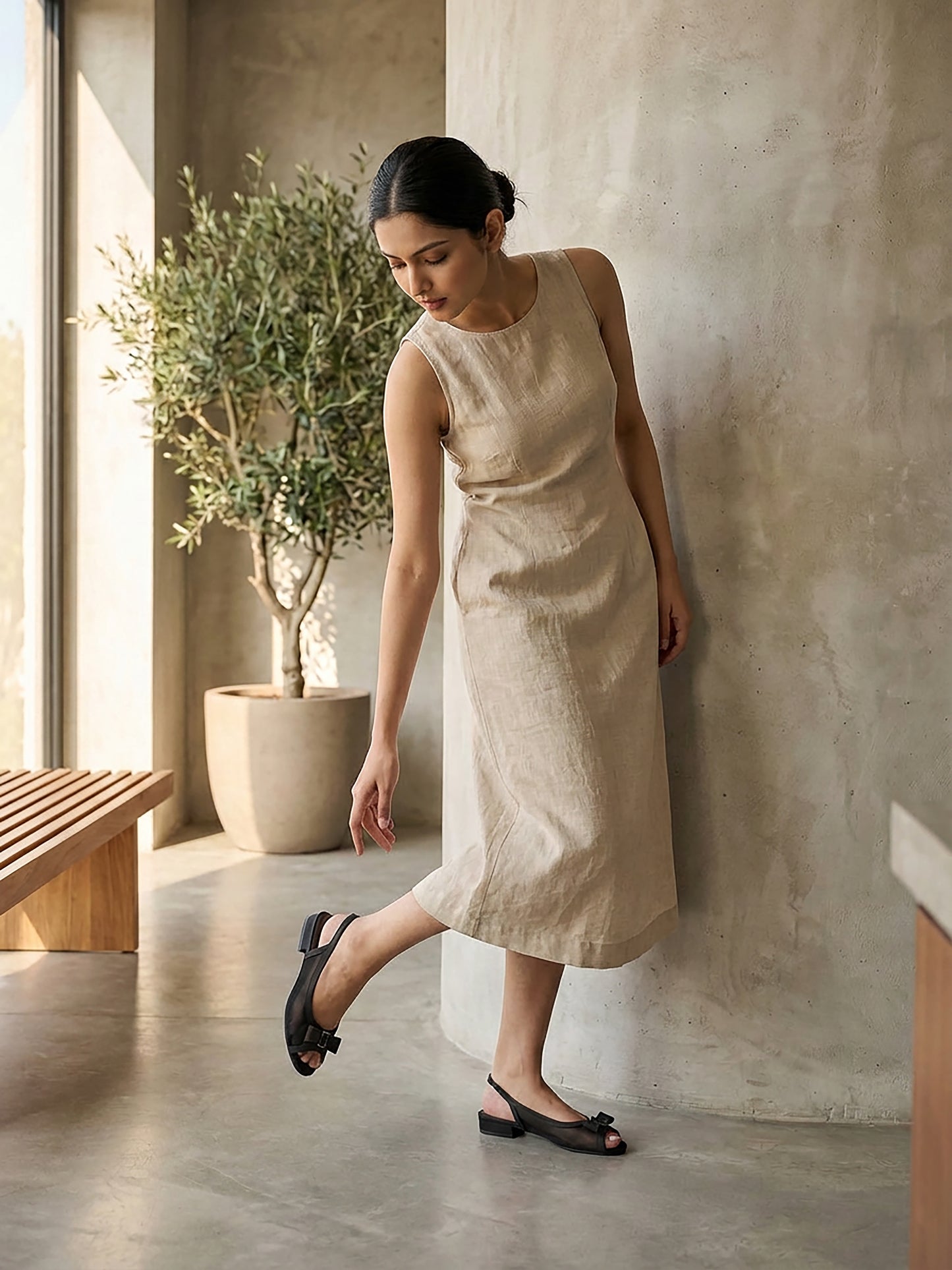 Flat Bow Peep Toes
